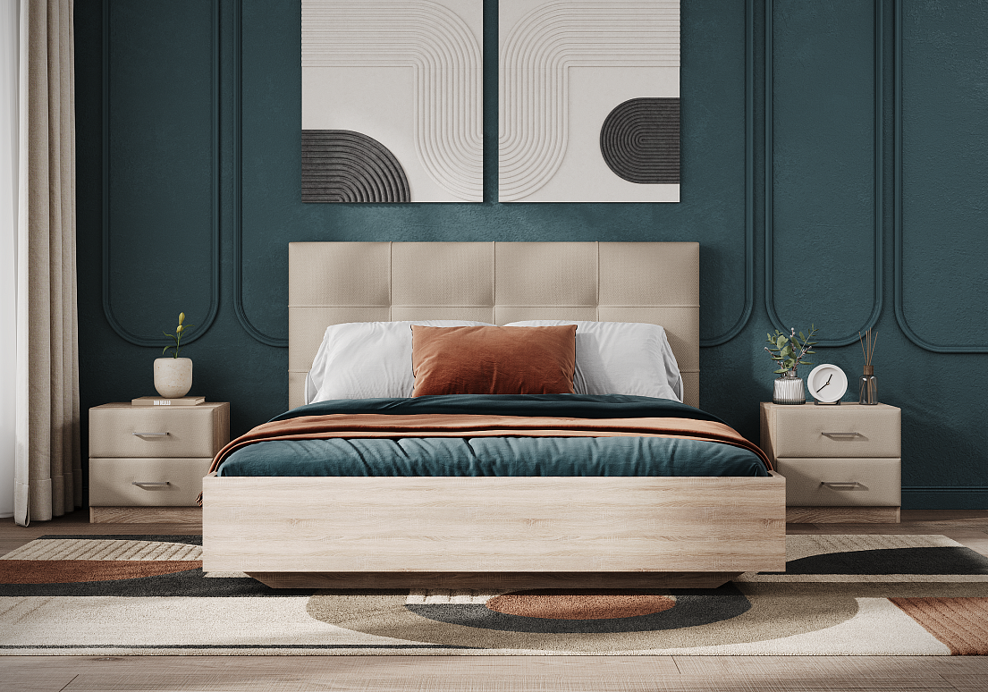 Кровать Victoria (дуб сонома)